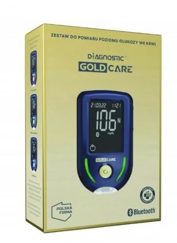 Zdjęcie Glukometr Diagnostic Gold Care 1 zestaw