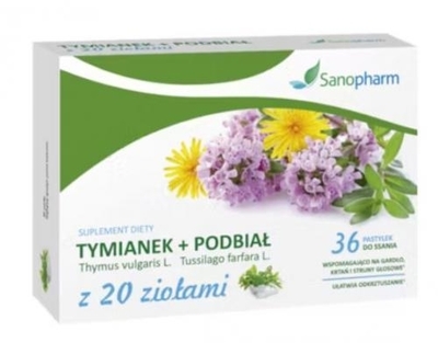 Zdjęcie Tymianek + Podbiał Z 20 Ziołami bez dodatk