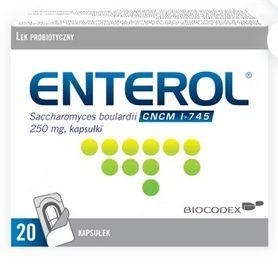 Zdjęcie Enterol 250 kaps. 0,25 g 20 kaps. (4x5)