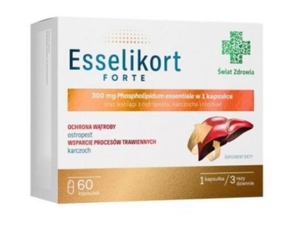 Zdjęcie Esselikort Forte Świat Zdrowia 60 kaps.