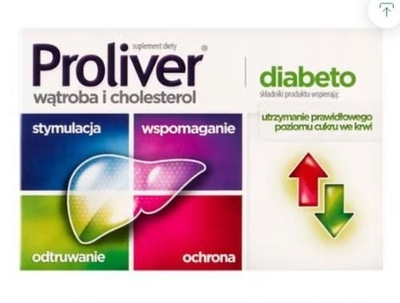 Zdjęcie Proliver Diabeto tabl. 30 tabl.