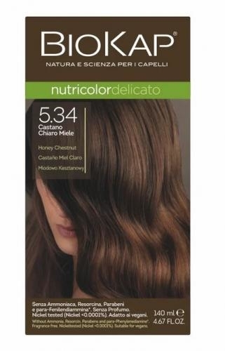 Zdjęcie BIOKAP D farba 5.34 miod-kaszt.140ml