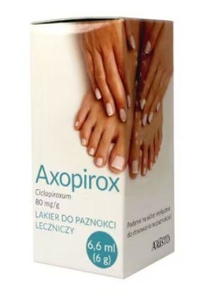 Zdjęcie Axopirox lakierdopazn.leczn. 80mg/g 1but.p