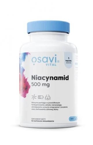 Zdjęcie Osavi Niacynamid 500 mg kaps. 60 kaps.