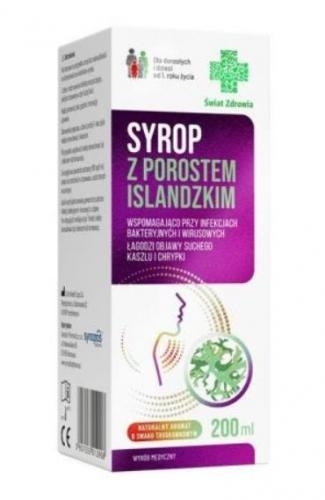 Zdjęcie Syrop z porostem islandzkim Świat Zdrowia 