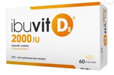 Zdjęcie Ibuvit D3 2000 IU * 60kaps.miękkie
