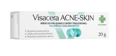 Zdjęcie Visacera Acne-Skin Świat Zdrowia Krem do p