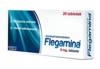 Zdjęcie Flegamina 8mg 20 tabl.