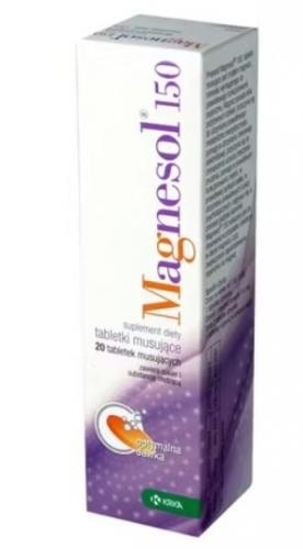 Zdjęcie Magnesol 150 tabl.mus.20szt.