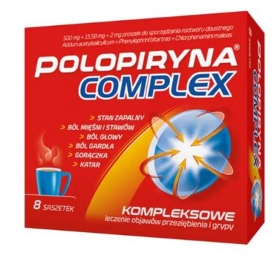 Zdjęcie Polopiryna Complex 12 saszetek