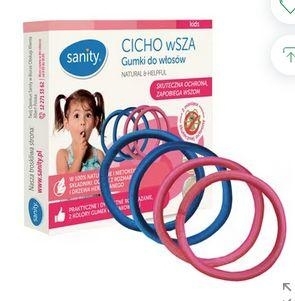 Zdjęcie CICHO wSZA Gumki do włosów 4 szt.