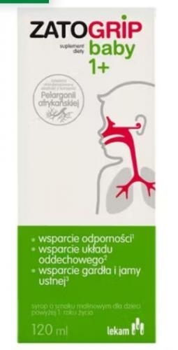 Zdjęcie Zatogrip Baby 1+ płyn 120 ml