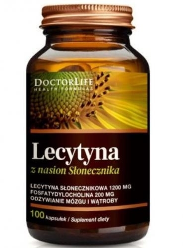 Zdjęcie Doctor Life Lecytyna ze słonecznika 100 