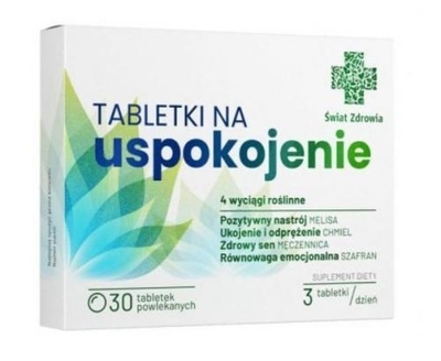 Zdjęcie Tabletki Na Uspokojenie Świat Zdrowia tabl