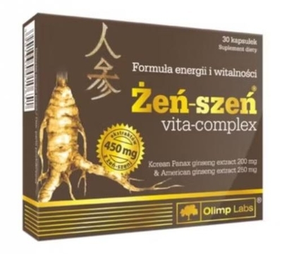 Zdjęcie Olimp Żeń-Szeń Vita Complex kaps. 30kaps.