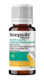 Zdjęcie Strepsils Natur Kaszel Suchy I Podrażnione