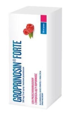 Zdjęcie Groprinosin Forte syrop 0,5g/5ml 150ml(but