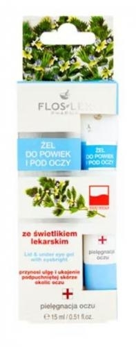 Zdjęcie FLOS-LEK Żel p/oczy świetlik 15ml