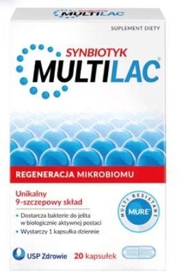 Zdjęcie Multilac kaps. 20 kaps.