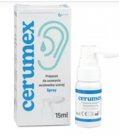Zdjęcie Cerumex MD SPRAY prep.d/higieny uszu aer. 