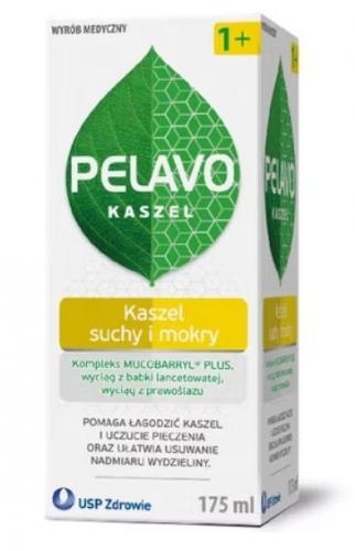 Zdjęcie Pelavo Kaszel suchy i mokry syrop 175 ml