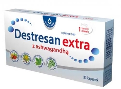 Zdjęcie Destresan Extra Z Ashwagandhą kaps.twarde 