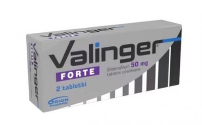 Zdjęcie Valinger Forte 50 mg 2 tabletki