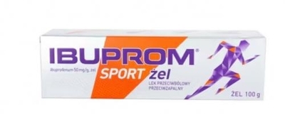 Zdjęcie Ibuprom Sport żel 0,05 g/g 100 g (tuba)