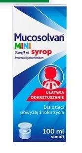 Zdjęcie Mucosolvan mini syrop 0,015 g/5ml 100 ml