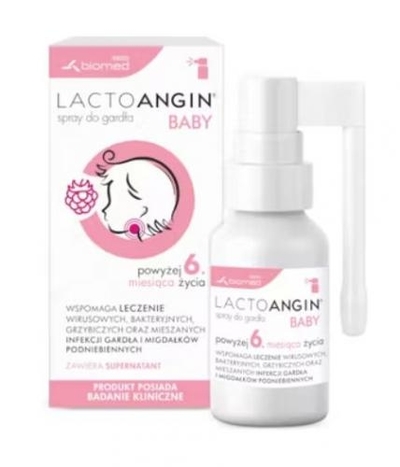 Zdjęcie Lactoangin Baby aer.do gardł. 30 g