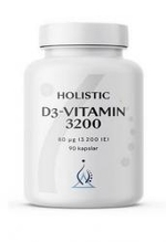 Zdjęcie Holistic D-vitamin 3200 90 kap...