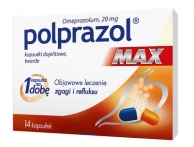Zdjęcie Polprazol Max kaps.dojel.twarde 0,02g 14ka