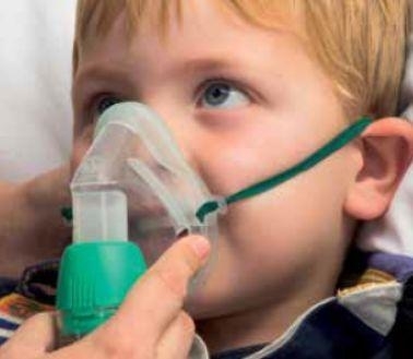 Zdjęcie Maska nebulizacyjna EcoLite dla dzieci do inhalacji, miękka