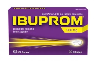 Zdjęcie Ibuprom 200mg 10 tabl.