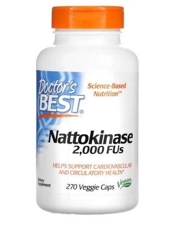 Zdjęcie DoctorsBest Nattokinase 2000FUs 270k.