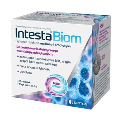 Zdjęcie Intesta Biom saszet. 20 sasz.