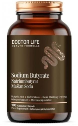 Zdjęcie Doctor Life Sodium butyrate (Maślan sodu)