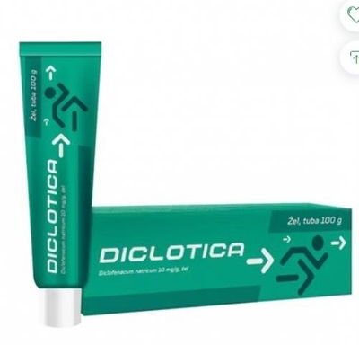 Zdjęcie Diclotica żel 0,01 g/g 100 g