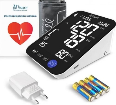 Zdjęcie Ciśnieniomierz automatyczny Mi Med 5 arytmia mowa zasilacz