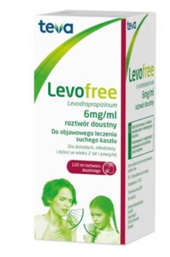 Zdjęcie Levofree roztw.doust. 6mg/ml 120ml(but.)