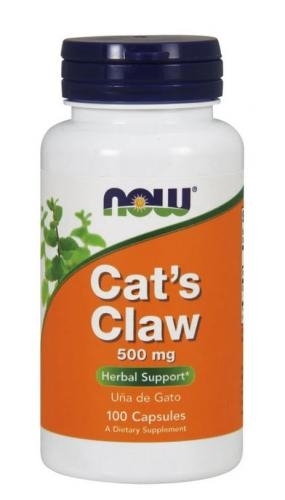 Zdjęcie Now Foods Cat's Claw 500 mg 100 kaps.